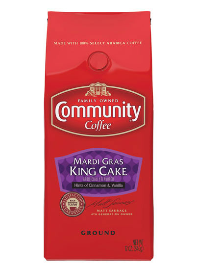 Community Coffee Mardi Gras King Cake - Beverage Industry