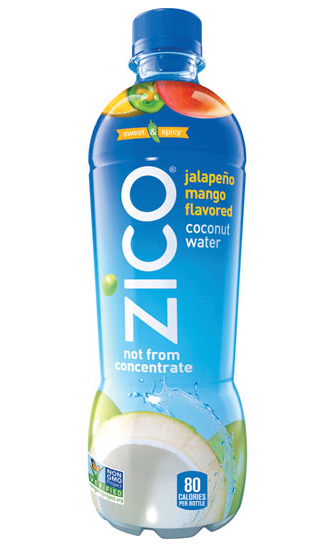ZICO Jalapeño Mango Flavored Coconut Water - Beverage Industry