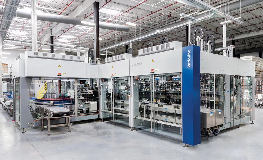 Krones manufactures Varioline, a robotic pick-and-place packer - Beverage Industry