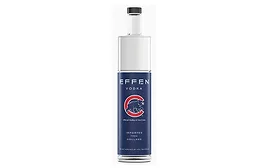 EFFEN Vodka has released a second iteration of its commemorative bottle for the 2018 MLB season, featuring the Chicago Cubs logo. - Beverage Industry