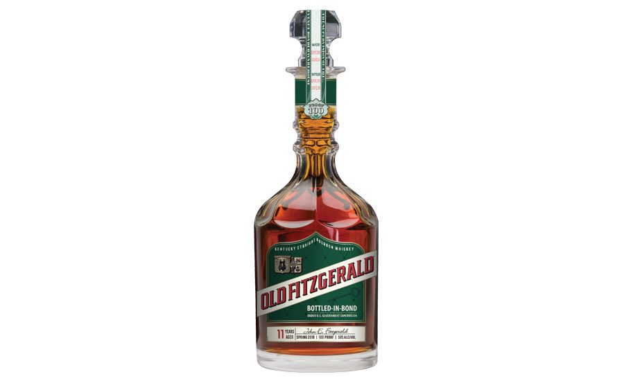 Old Fitzgerald BottledinBond series features limitededition decanter