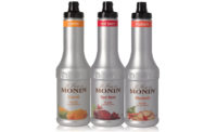 Launched in August, Monin Gourmet Flavorings released new veggie purée flavors in Carrot, Red Beet and Rhubarb. - Beverage Industry