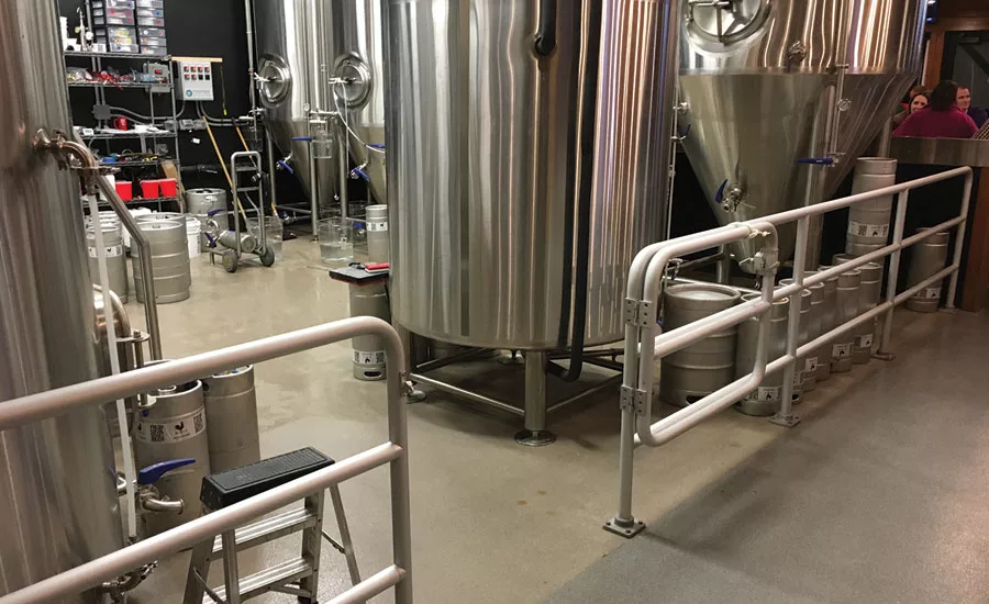 Superior Aluminum Railings - Beverage Industry