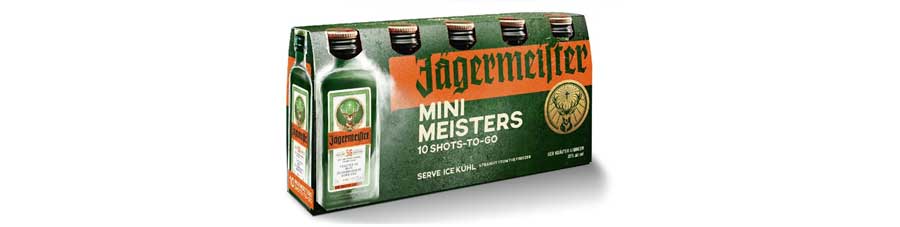 Jäger miniature shots - Beverage Industry