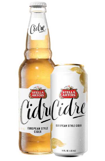 Stella Artois Cidre announced a packaging and logo revamp for the U.S. market. - Beverage Industry