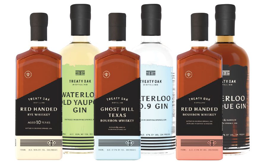 Treaty Oak Distilling revamps whiskey, gin portfolio 20181017