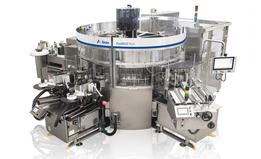 Sidel Inc. launched the EvoDECO system, a new labeling solution. - Beverage Industry
