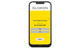 ELOKON ELOfleet forklift management system. - Beverage Industry