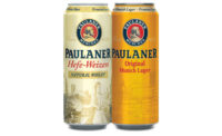 Paulaner USA announced its Hefe-Weizen and Original Munich Lager now is available in 16.9-ounce cans. - Beverage Industry