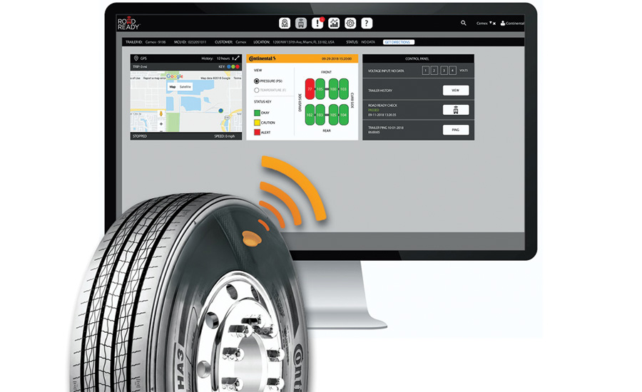 ContiPressureCheck tire pressure monitoring system.