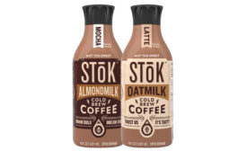 STōK Oatmilk Latte and STōK Almondmilk Mocha