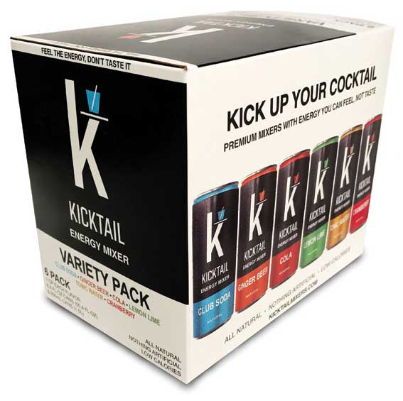 Kicktail Energy Mixers. - Beverage Industry