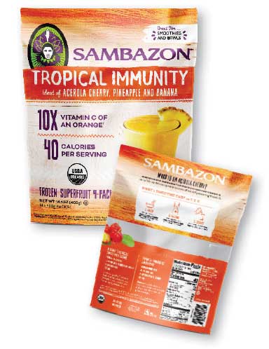 SAMBAZON Tropical Immunity Superfruit acks. - Beverage Industry