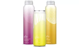 gấc line of health and beauty waters in 12-ounce slim cans. - Beverage Industry