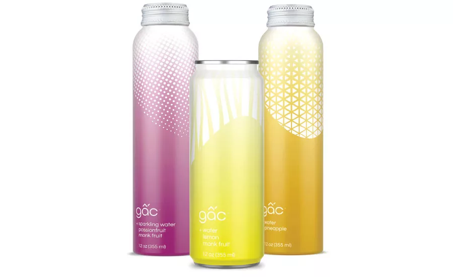 gấc line of health and beauty waters in 12-ounce slim cans. - Beverage Industry