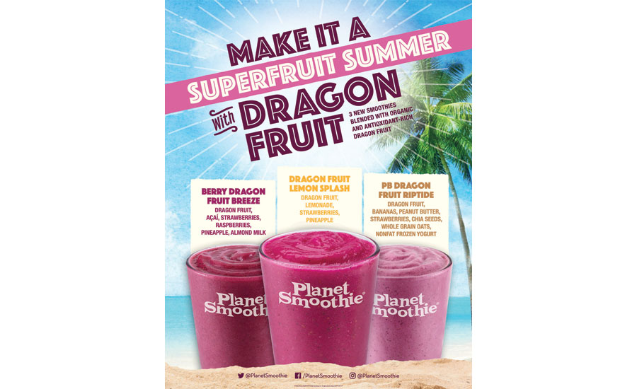 Planet Smoothie Dragon Fruit Smoothies - Beverage Industry