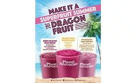 Planet Smoothie Dragon Fruit Smoothies - Beverage Industry