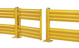 Steel King Industry's self-closing safety gates. - Beverage Industry