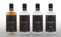 Bogart Spirits, a brand of ROK Drinks and Humphrey Bogart Estate, released new art deco-inspired labels for its range of gin, whiskey, vodka and rum products. - Beverage Industry
