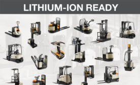 Crown Equipment Corp. announced plans to unveil its new V-Force lithium-ion energy storage system (ESS) for forklift users. - Beverage Industry