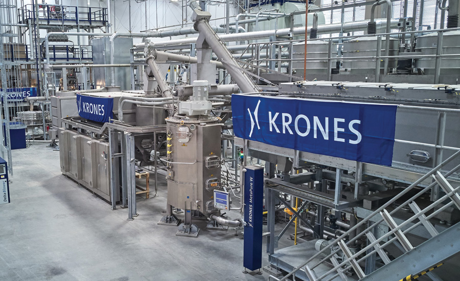 The Krones MetaPure Plastics Recycling Product Line