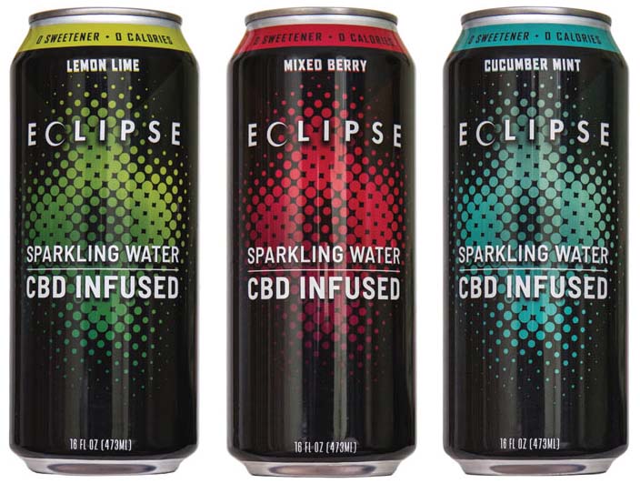 Eclipse CBD-infused sparkling water.