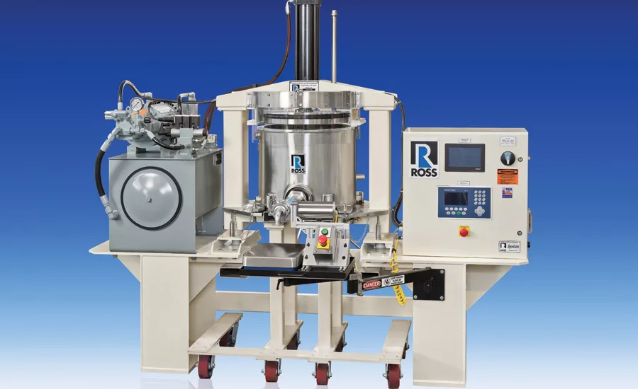 Charles Ross & Son's DS-10 discharge system.