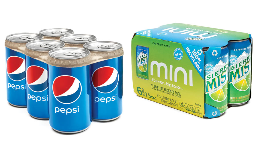 PepsiCo mini can six-packs