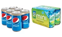 PepsiCo mini can six-packs PepsiCo mini can six-packs