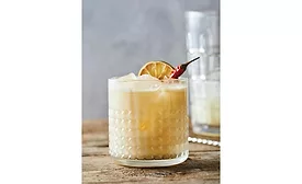 Chili and lime whiskey cocktail