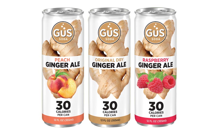 GuS Soda’s new flavors contain a blend of monk fruit, stevia and a touch of pure cane sugar