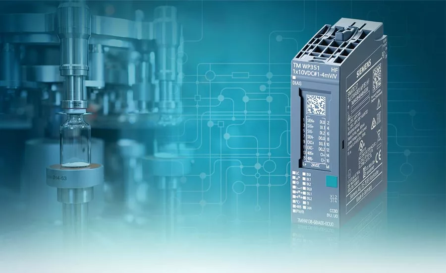 Siwarex WP351 handles weighing applications in beverage industry