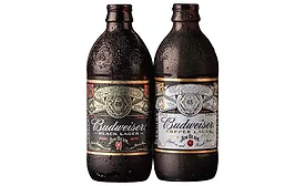 Budweiser Black Lager and Budweiser Cooper Lager.