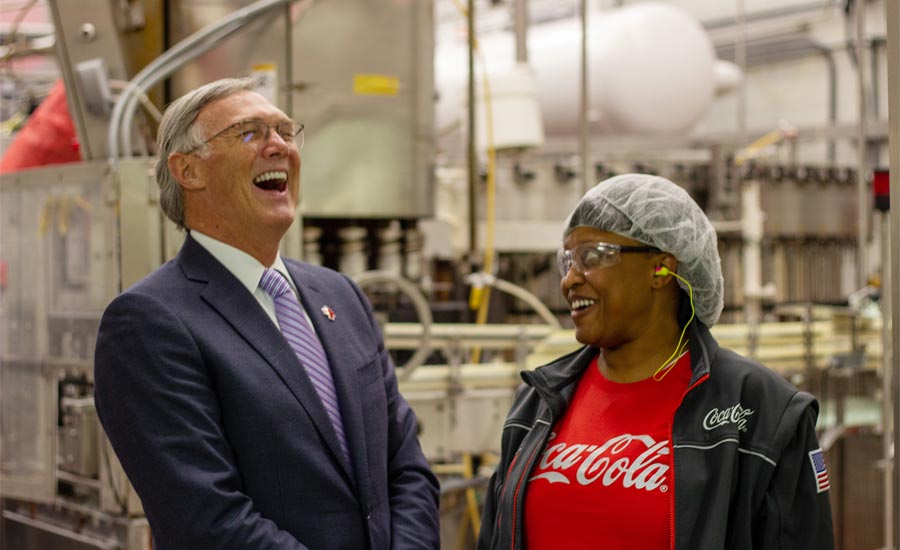 Coca-Cola UNITED President and CEO John Sherman