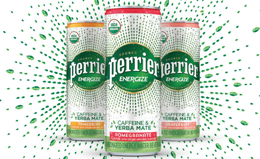 Perrier Energize caffeine infused