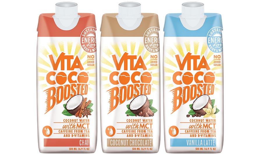 coconut water fortified with MCT