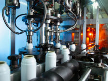 beverage cans in production facility
