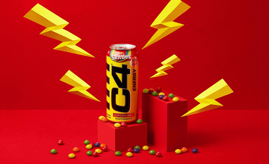 C4 Energy x Skittles
