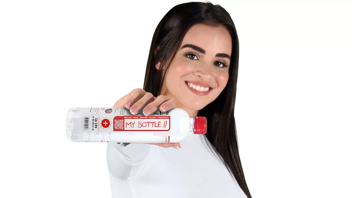 value-added packaging of Agua Plus