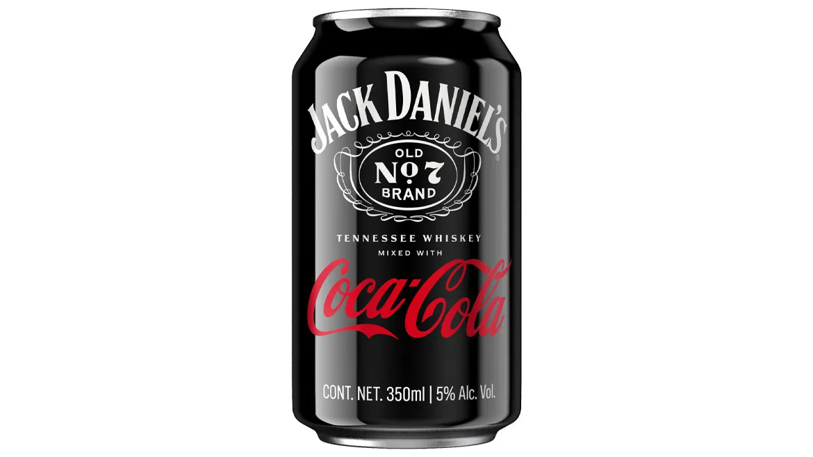 Jack & Coke cocktail