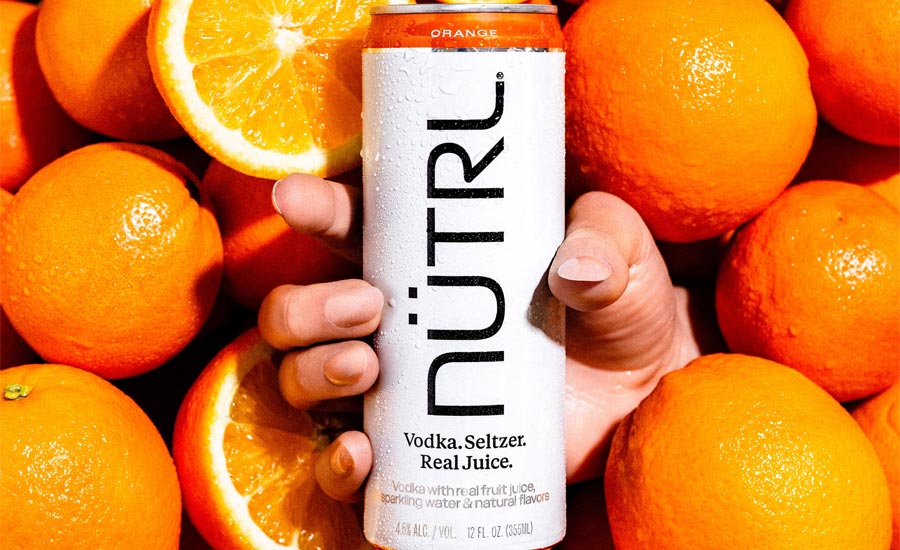 NÜTRL Orange Vodka Seltzer