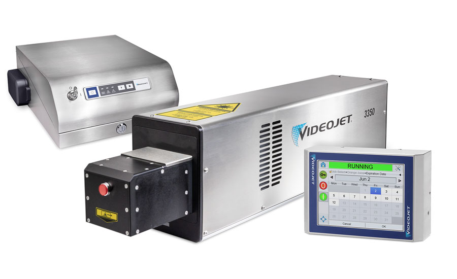 Videojet 3350 Smart Focus CO2 laser marking system