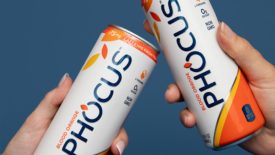 Phocus sparking water energy drink