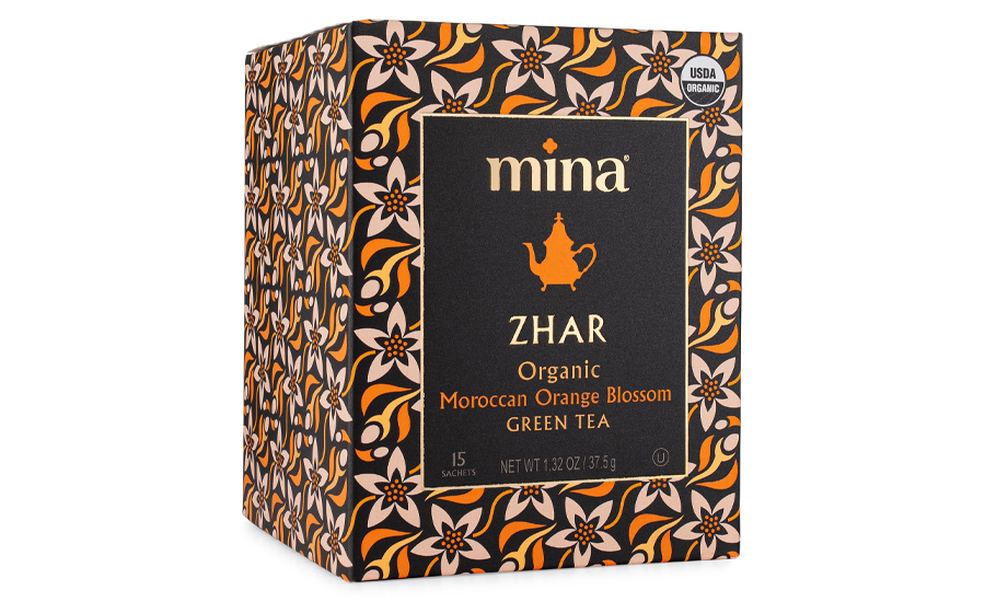 ZHAR Organic Moroccan Orange Blossom Green Tea