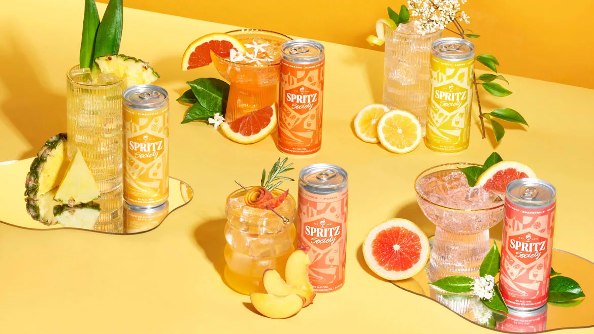Spritz Society ready-to-drink (RTD) cocktails