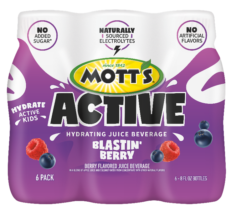 Motts Active Blastin Berry