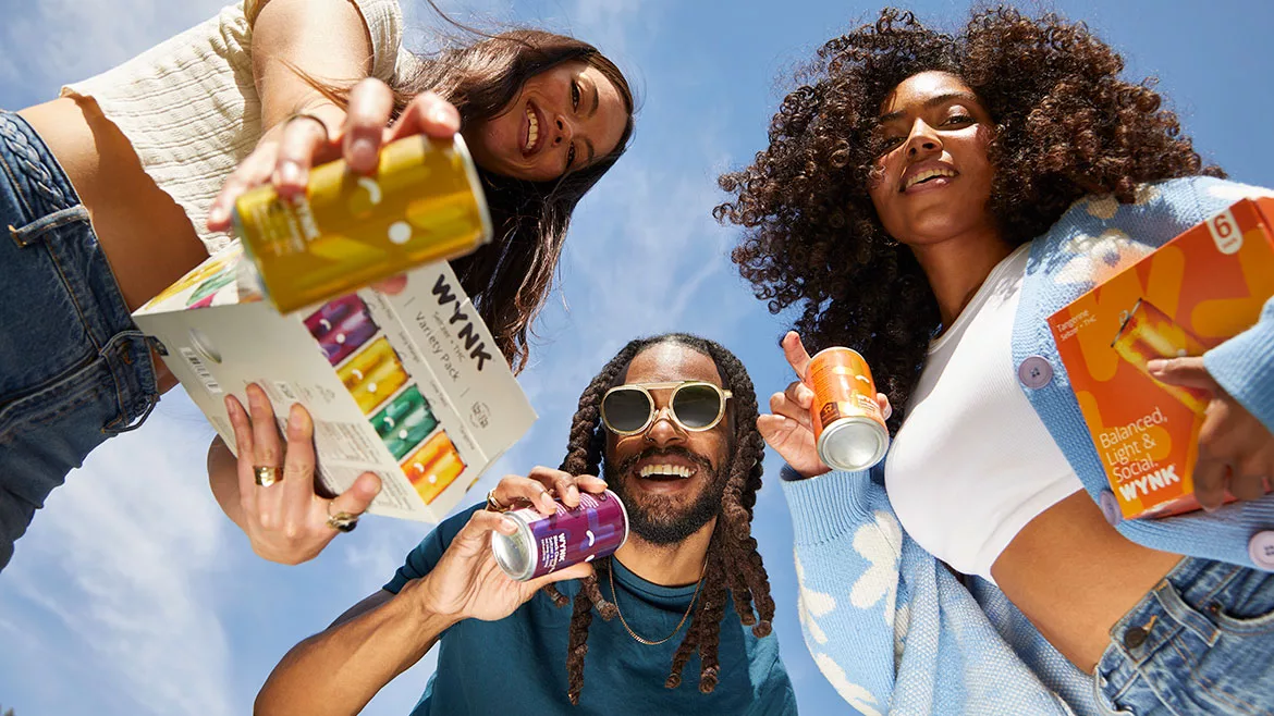 people drinking Wynk