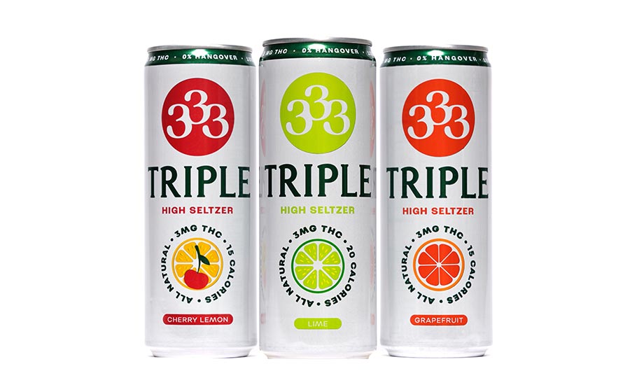 cannabis and seltzer water