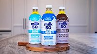 milk 50 vanilla, original, and chocolate