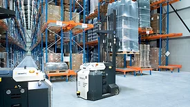 dematic warehouse machines